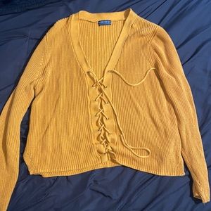 Yellow sweater